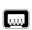 1394a 4-pin port